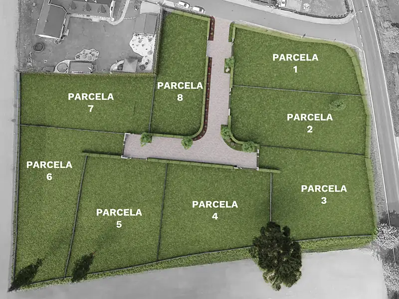 Prodej stavebního pozemku 1058 m², Struhařov – náhled fotky 2