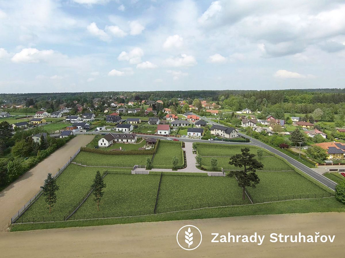 Prodej stavebního pozemku 1058 m²