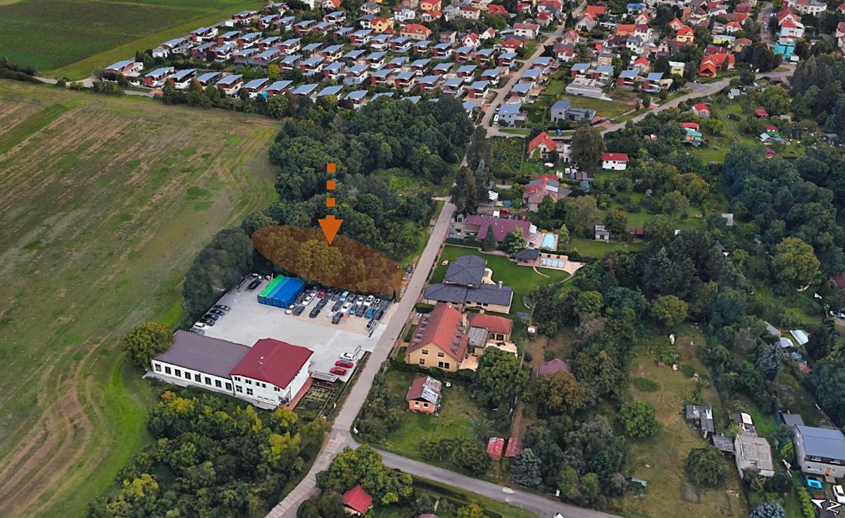 Prodej stavebního pozemku 949 m² – fotografie 3