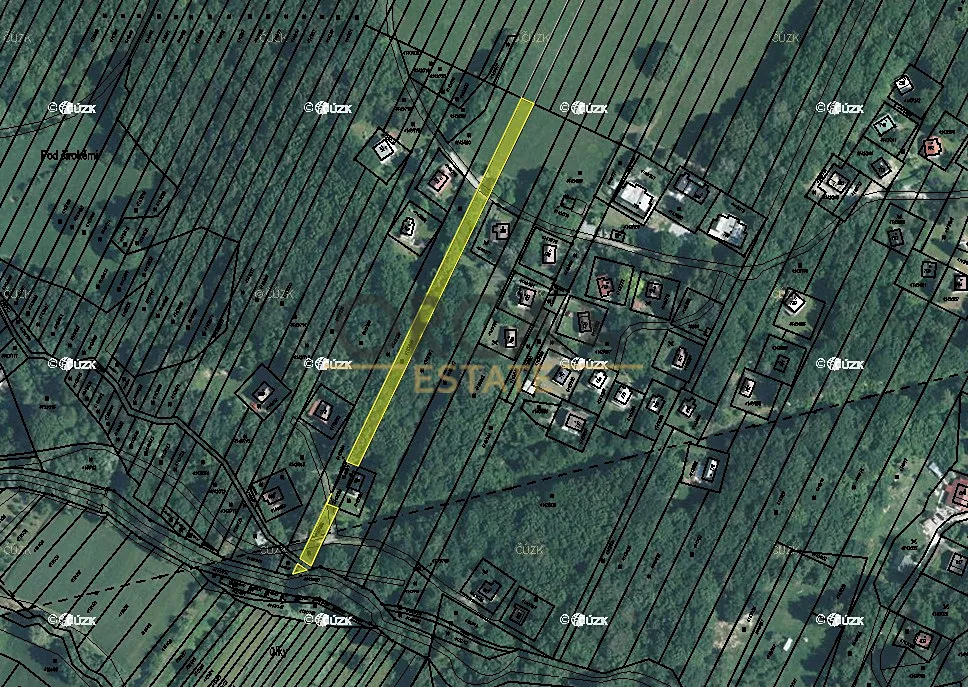 Prodej podílu 1/4 louky 377 m²