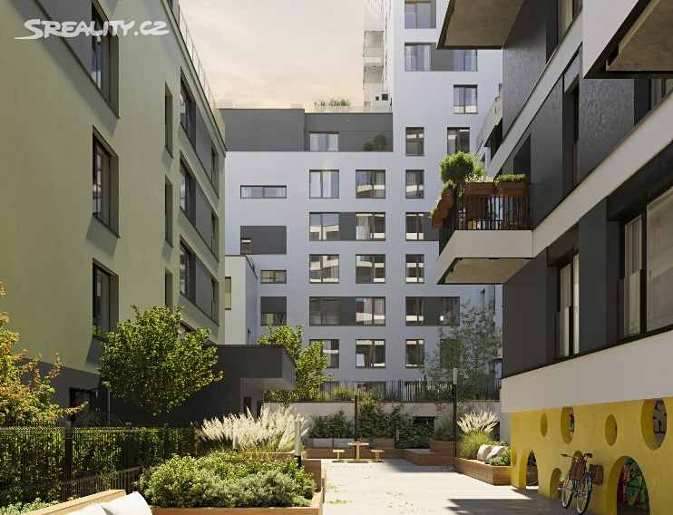 Pronájem bytu 1+kk 40 m² (Jednopodlažní) – pohled 2