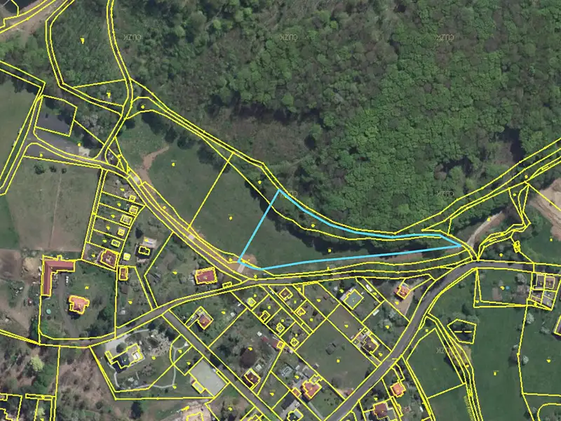 Prodej stavebního pozemku 5709 m², Bořislav – náhled fotky 2