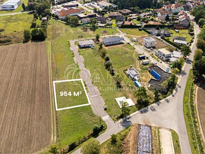 Prodej  stavebního pozemku 954 m²