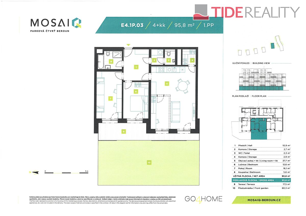 Prodej bytu 3+kk 96 m² – fotografie 3