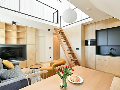 Pronájem bytu 3+kk 54 m² (Mezonet)