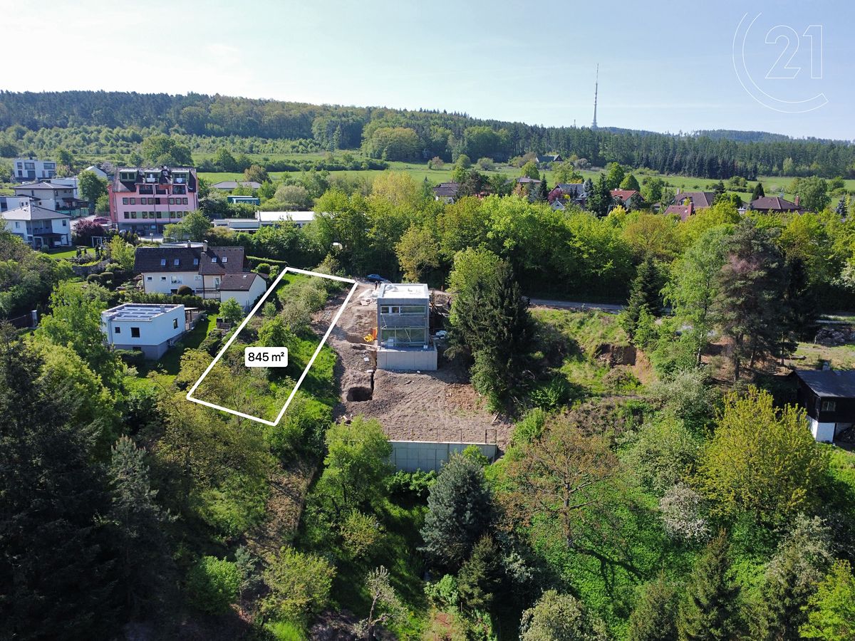 Prodej stavebního pozemku 845 m² – fotografie 3