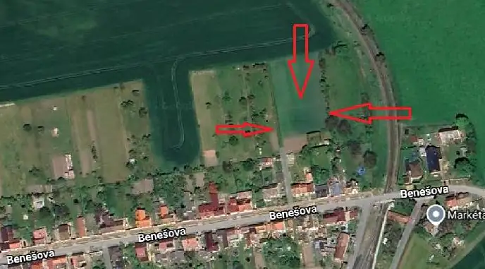 Prodej stavebního pozemku 719 m², Čížkovice – náhled fotky 2