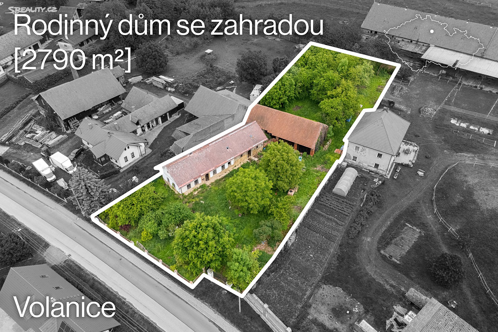 Prodej  rodinného domu 175 m², pozemek 2 790 m², okres Jičín