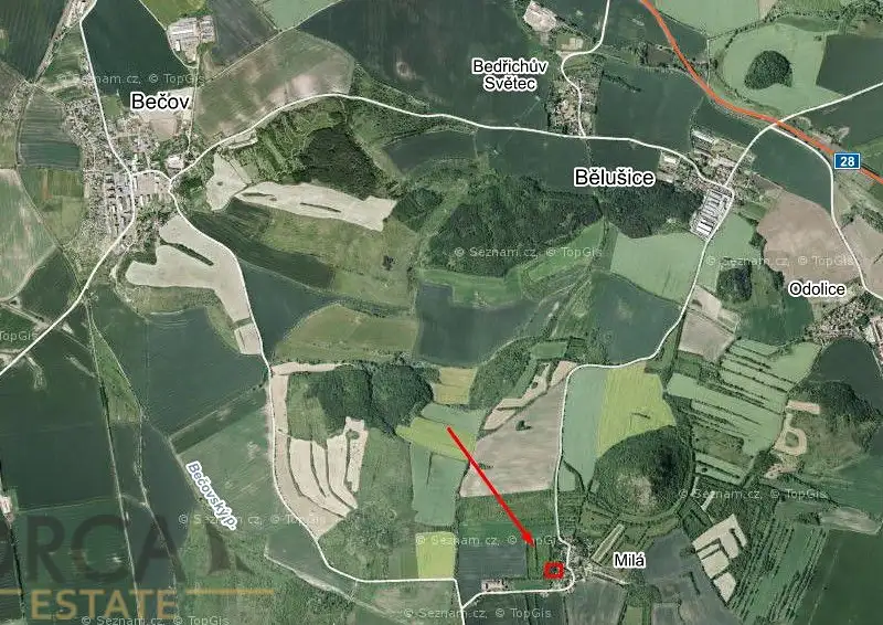 Prodej louky 1085 m², Bečov – náhled fotky 2