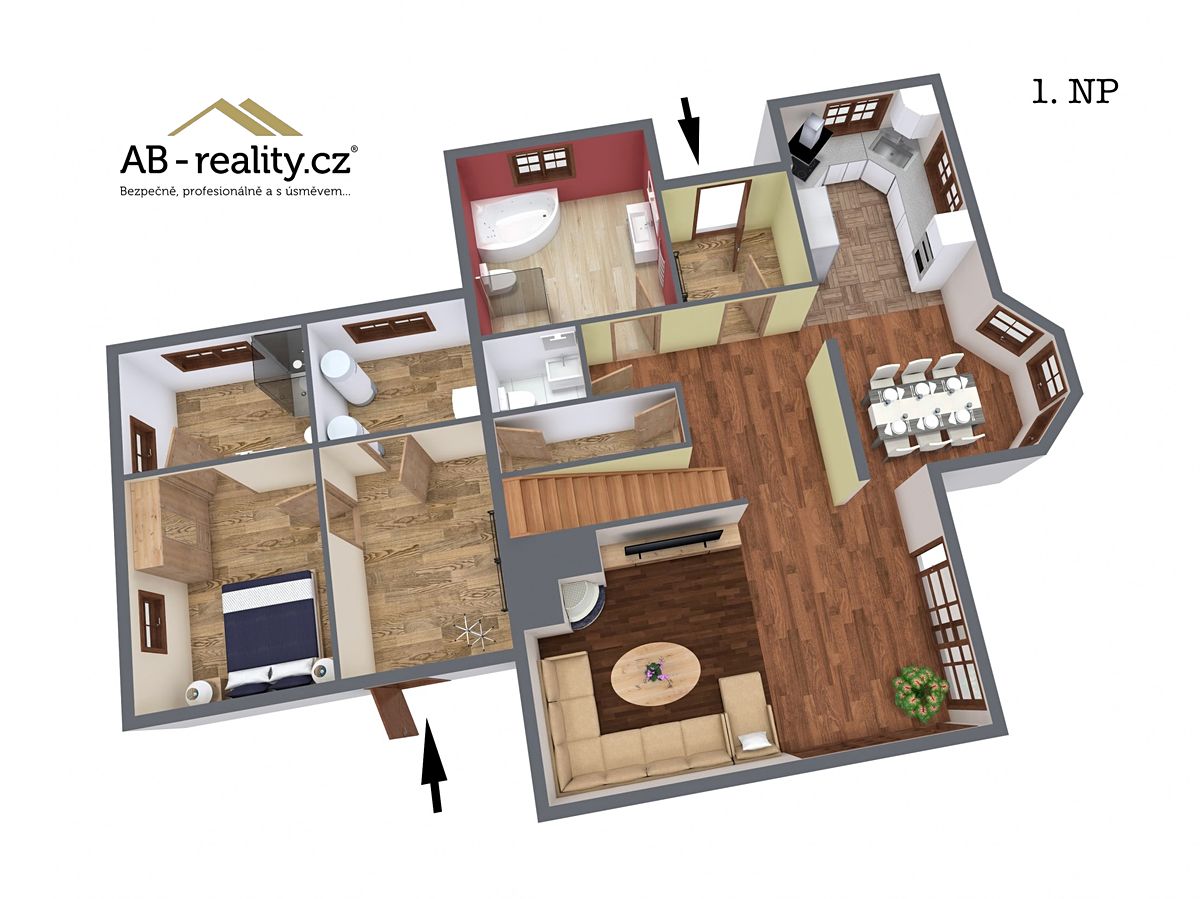 Prodej rodinného domu 243 m², pozemek 2015 m² – fotografie 2