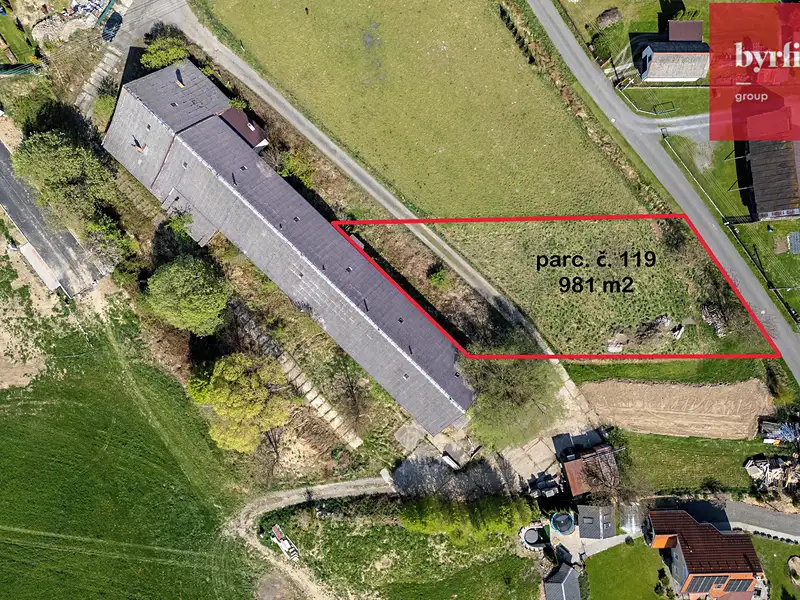 Prodej stavebního pozemku 981 m², Hradec nad Moravicí – náhled fotky 1