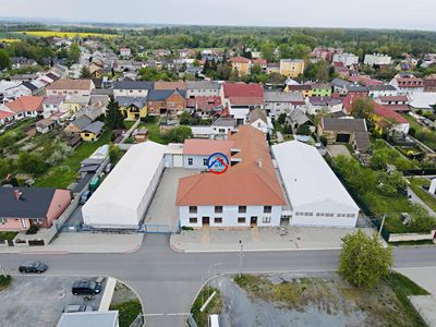 Pronájem výrobní haly, prostoru 3665 m²