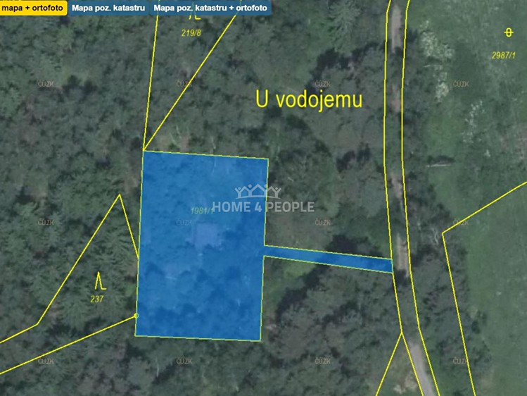 Prodej pozemku, 1 463 m² (1 z 8)
