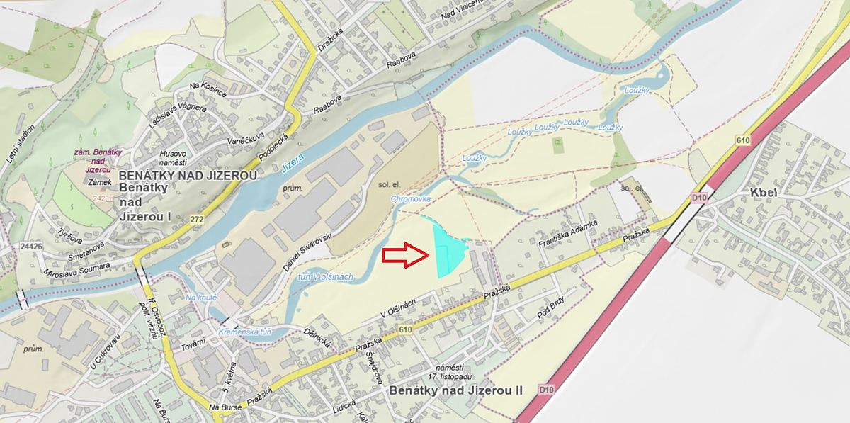 Prodej louky 7834 m²