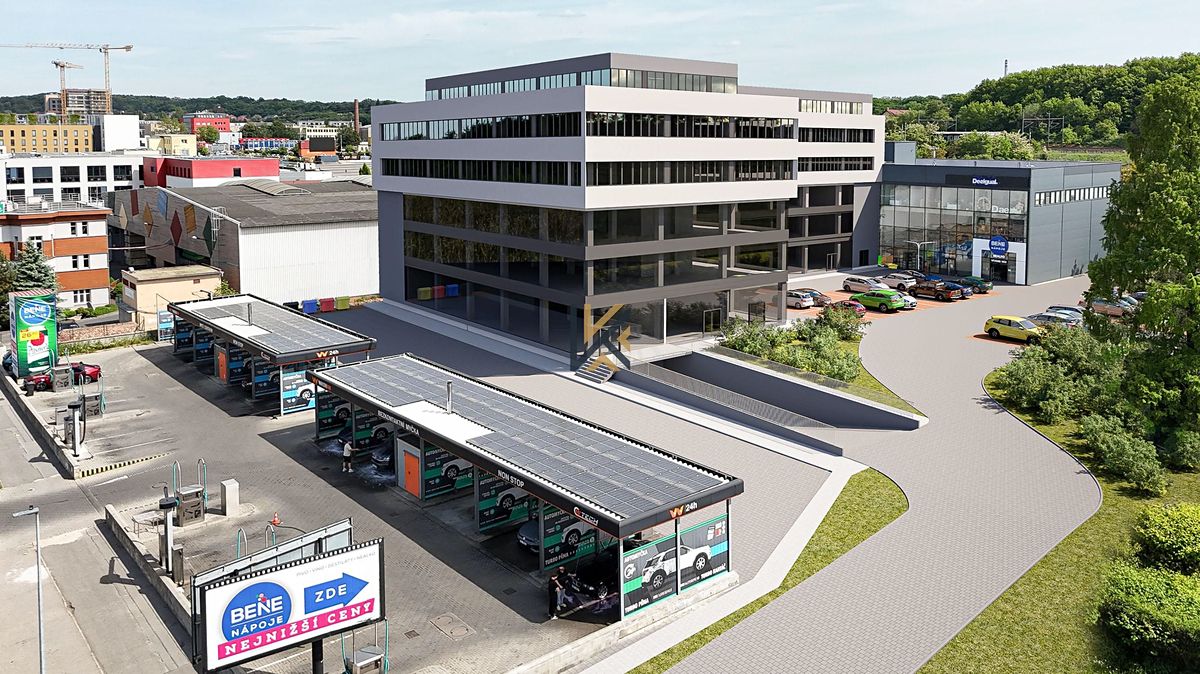 Pronájem kanceláře 1051 m²
