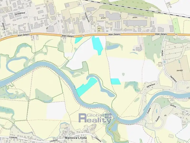 Prodej pole 42470 m², Hradec Králové – náhled fotky 3