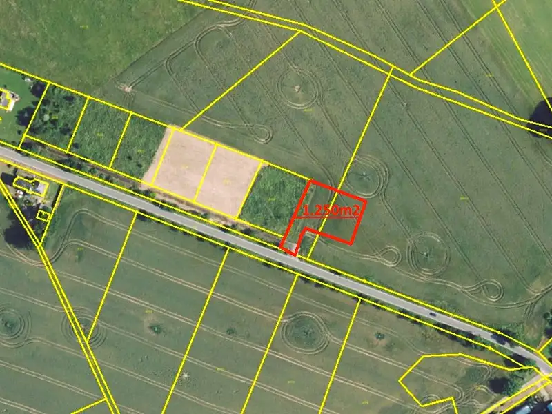 Prodej stavebního pozemku 1250 m², Oskava – náhled fotky 3