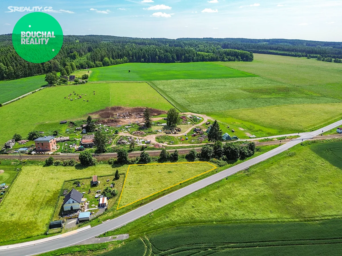 Prodej stavebního pozemku 1207 m², Břasy
