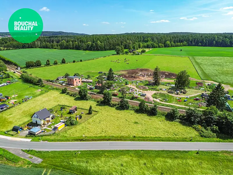 Prodej stavebního pozemku 1207 m², Břasy – náhled fotky 3