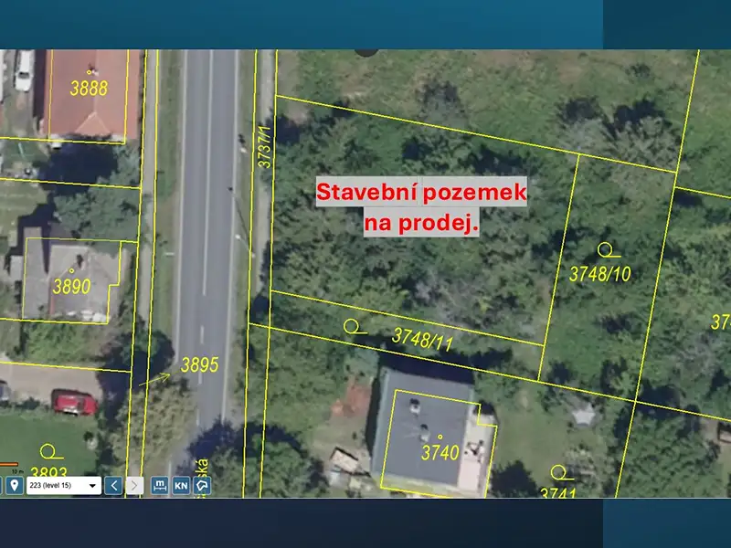 Prodej stavebního pozemku 691 m², Praha – náhled fotky 1
