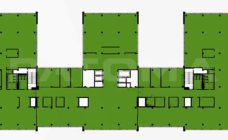 Pronájem kanceláře 2679 m², Praha – náhled fotky 3