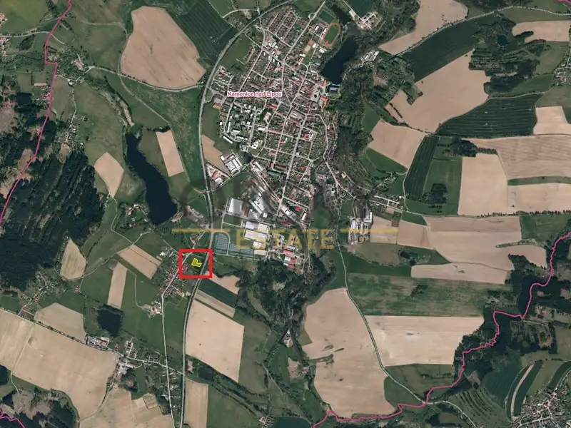 Prodej stavebního pozemku 1998 m², Kamenice nad Lipou – náhled fotky 3