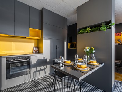 Pronájem bytu 1+kk 34 m² (Jednopodlažní)