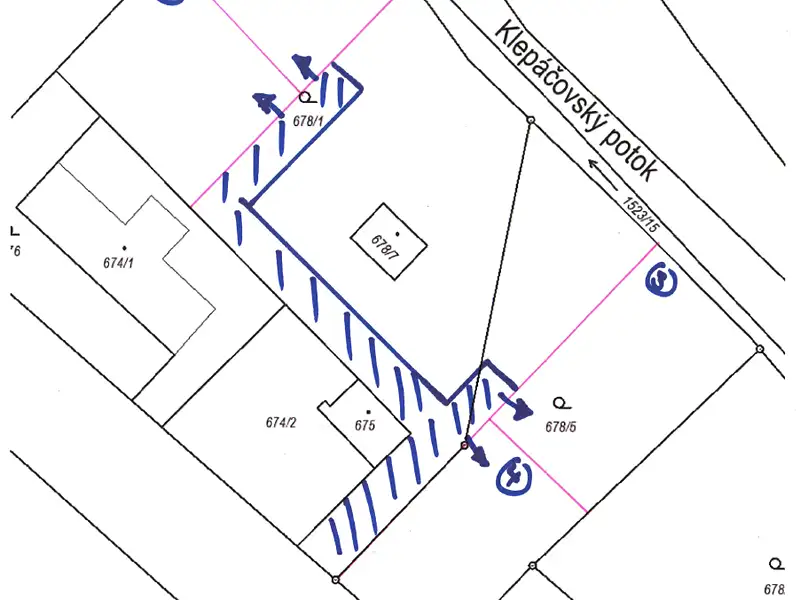 Prodej stavebního pozemku 700 m², Sobotín – náhled fotky 2