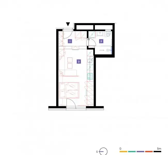 Pronájem bytu 1+kk 31 m², Praha – náhled fotky 2