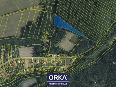 Prodej lesa 6823 m²
