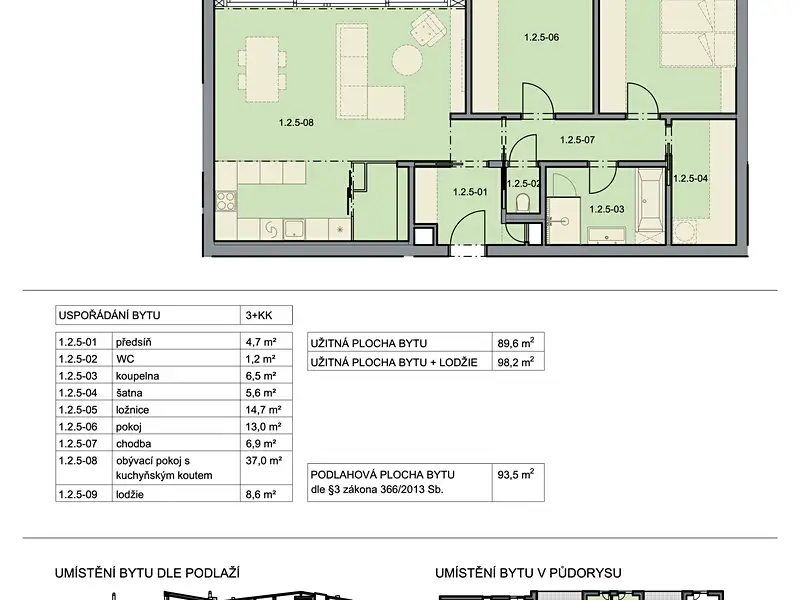 Prodej bytu 3+kk 94 m², Brno – náhled fotky 3