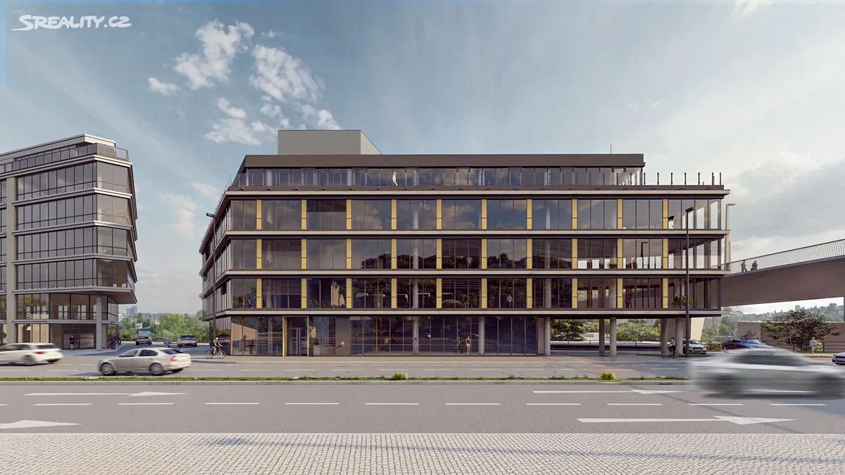 Pronájem kanceláře 287 m², Praha