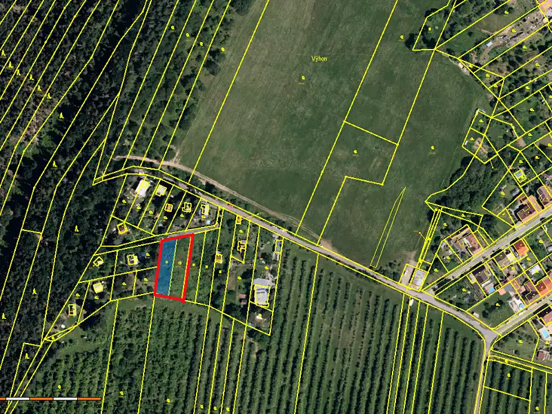 Prodej stavebního pozemku 1152 m², Veverské Knínice – náhled fotky 3