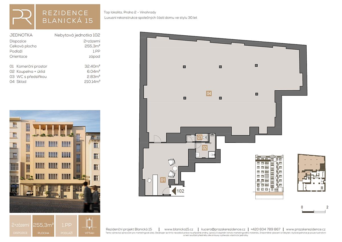 Prodej komerční nemovitosti 255 m² – fotografie 2