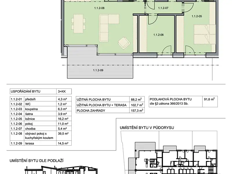 Prodej bytu 3+kk 92 m², Brno – náhled fotky 3