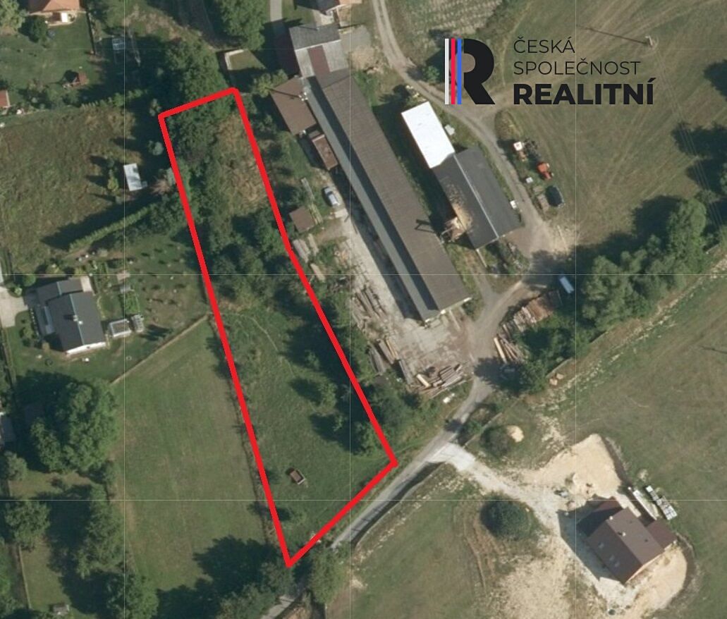 Prodej stavebního pozemku 1408 m² – fotografie 2