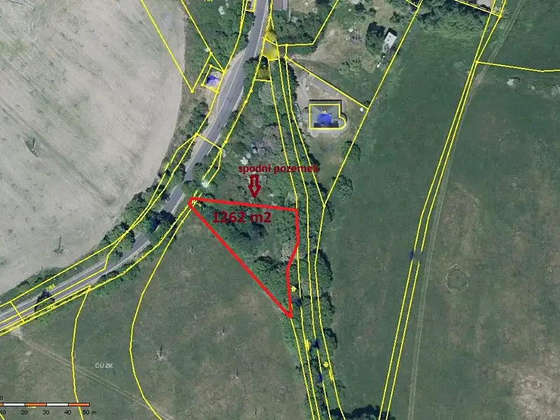 Prodej stavebního pozemku 1572 m², Andělská Hora – náhled fotky 2
