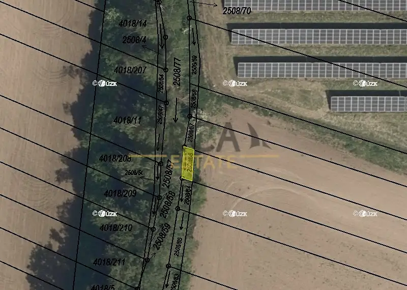 Prodej pole 2459 m², Kyjov – náhled fotky 3