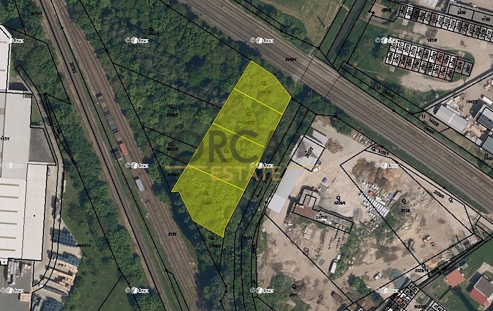 Prodej pole 2459 m², Kyjov – fotka 1 z 3