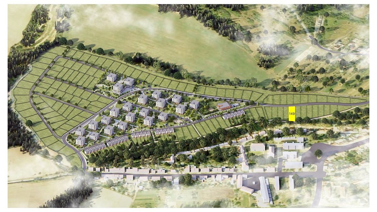 Prodej stavebního pozemku 739 m² – fotografie 3