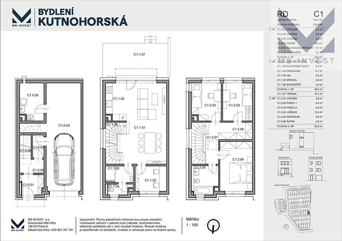 Prodej rodinného domu 141 m², pozemek 210 m² – fotografie 4