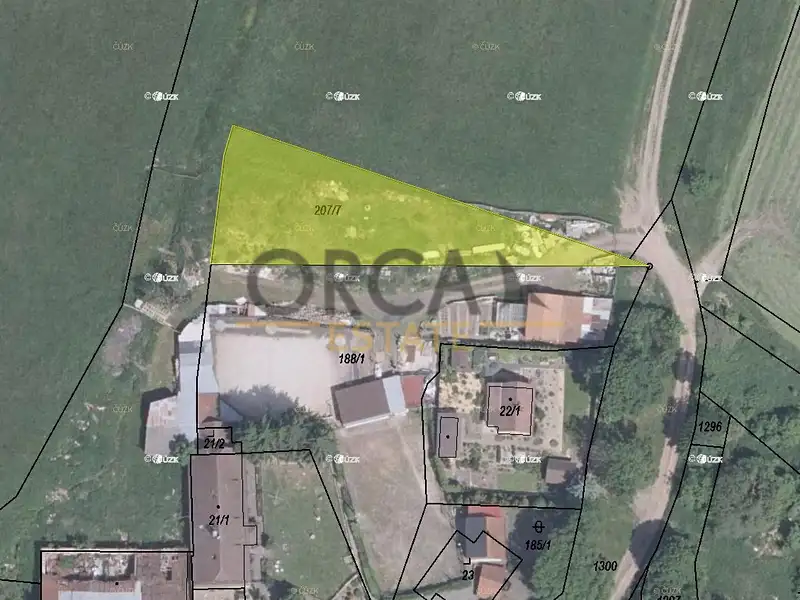 Prodej pole 955 m², Verneřice – náhled fotky 1