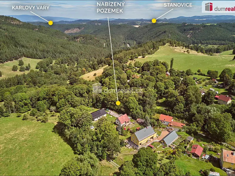 Prodej stavebního pozemku 925 m², Horní Slavkov – náhled fotky 2