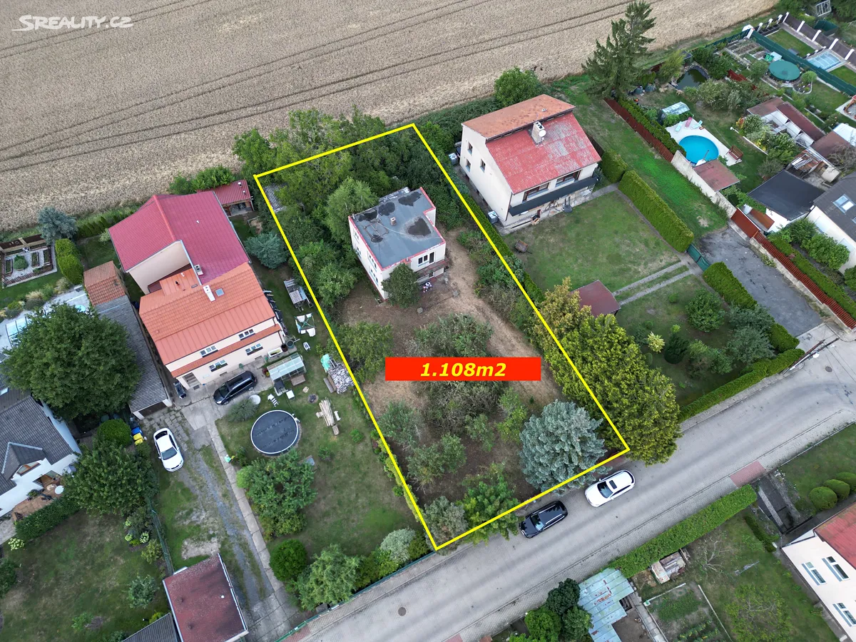 Prodej stavebního pozemku 1108 m², Horoměřice