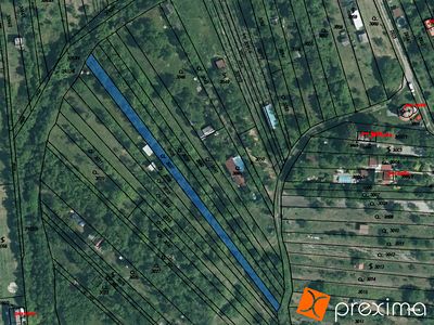 Prodej zahrady 604 m²