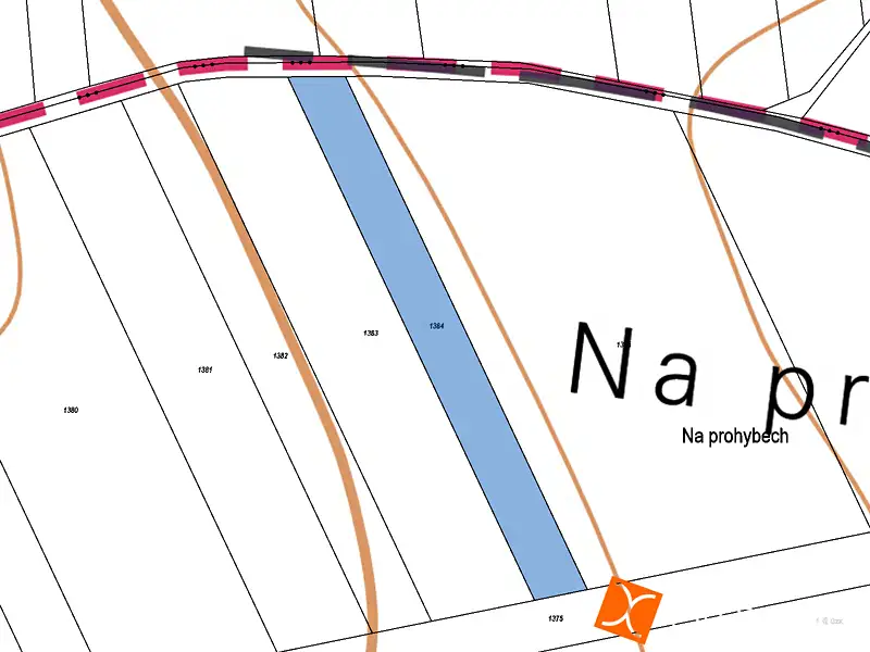 Prodej pole 2489 m², Vinaře – náhled fotky 3