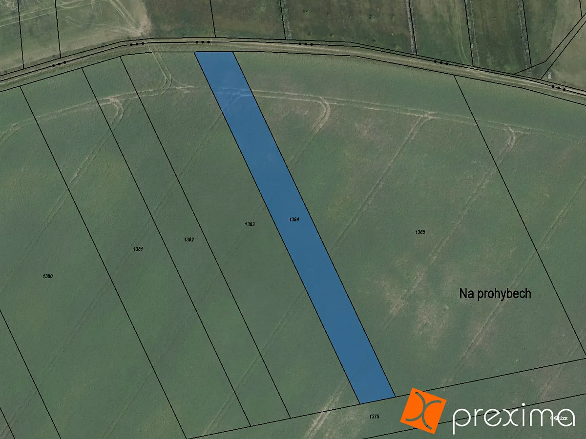 Prodej pole 2489 m²