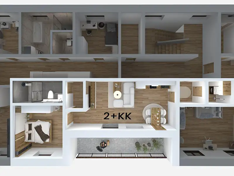 Prodej bytu 2+kk 54 m², Litvínov – náhled fotky 2