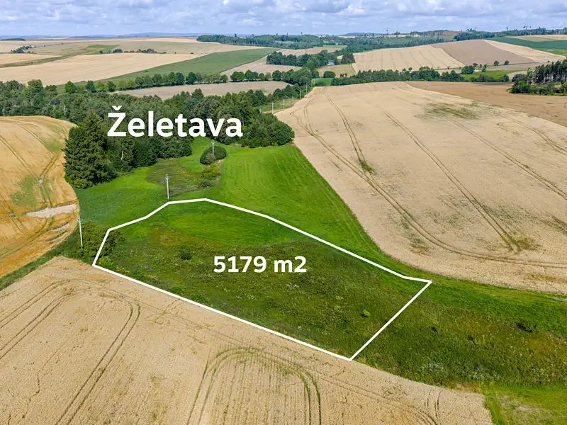 Prodej rybníku (vodní plochy) 5179 m², Želetava – náhled fotky 1