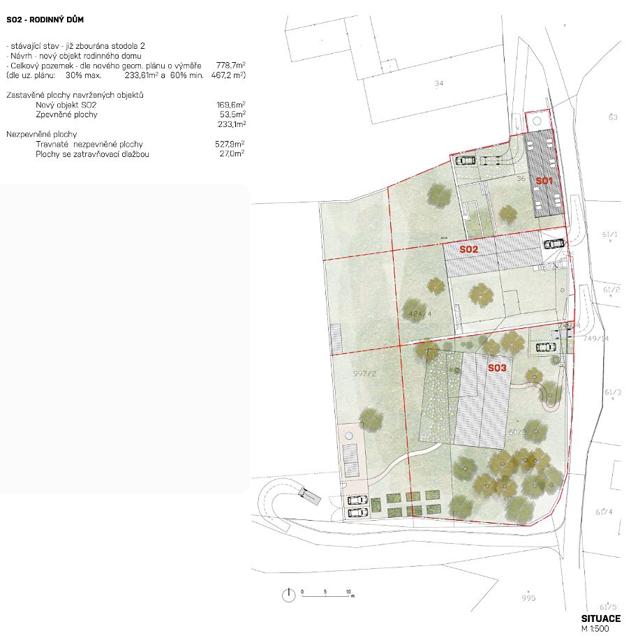 Prodej stavebního pozemku 697 m² – fotografie 5